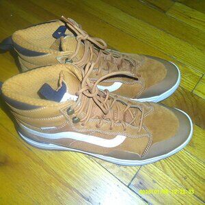 VANS UltraRange Exo Hi MTE Pumpkin Spice Brown Shoes Sneaker Hiking; Sz 11
